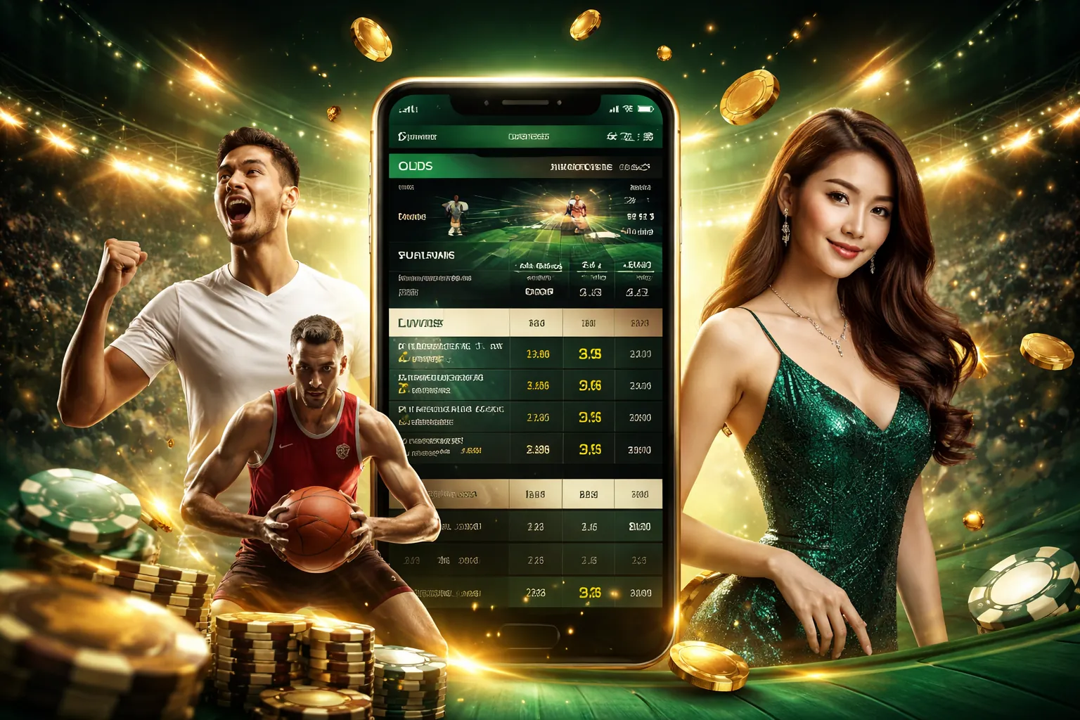Giao diện ứng dụng bji88 trên điện thoại