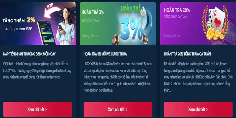 Thưởng Nạp Lại Hàng Tuần BJI88